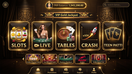 Main screen of cazeus casino page for PK players - 4